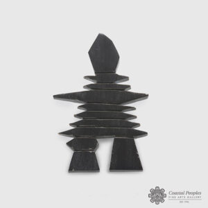 Inukshuk Brooch by Inuit Artist Sandy Maniapik