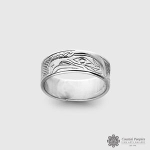 Sterling silver Eagle ring by Native Artist Don Lancaster