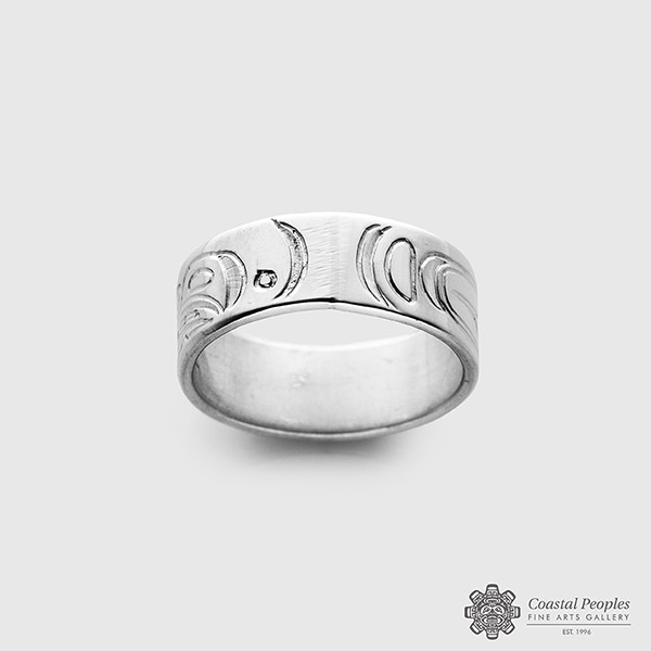 Sterling silver Eagle ring by Native Artist Don Lancaster