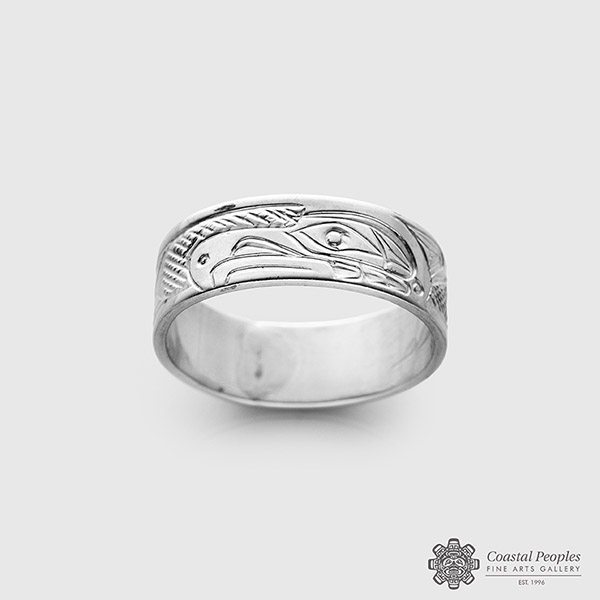 Silver Eagle Ring by Native Artist Don Lancaster