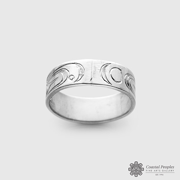 Sterling silver Eagle ring by Native Artist Don Lancaster