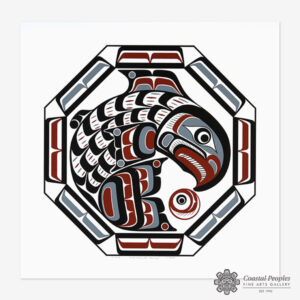 Serigraph by Northwest Coast Native Artist Alvin Child