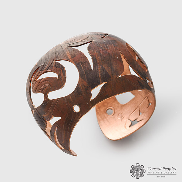 Copper Regalia Bracelet by Northwest Coast Artist Gwaai Edenshaw