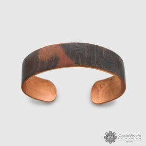 Copper Impressed Initiation Bracelet by Northwest Coast Native Artist Gwaai Edenshaw