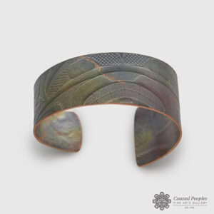 Copper Wedge Bracelet by Northwest Coast Artist Gwaai Edenshaw