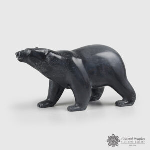 Serpentine Walking Polar Bear by Inuit Artist Tim Pee