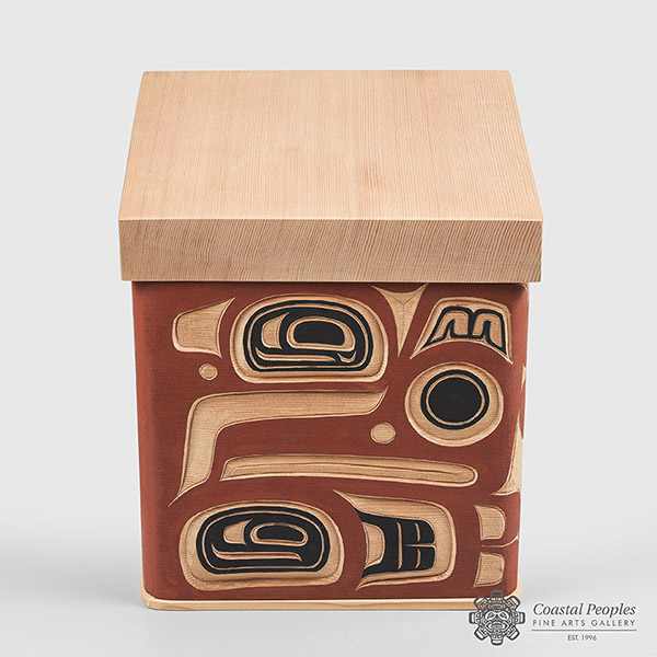 RAVEN COHO BOX, Northwest Coast Boxes