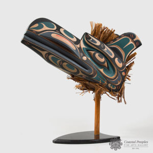 Raven Mask by Northwest Coast Native Artist Tom D. Hunt