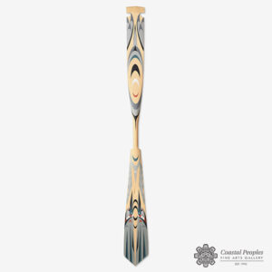 Herons & Kingfishers Paddle by Native Artist Kelly Cannell