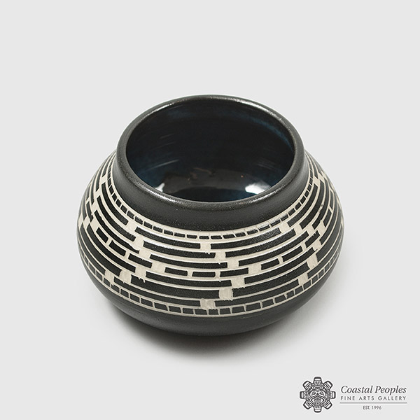 Basket Weave Bowl by Native Artist Patrick Leach