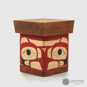 Eagle (Mini) Bentwood Box by Native Artist Joseph Campbell