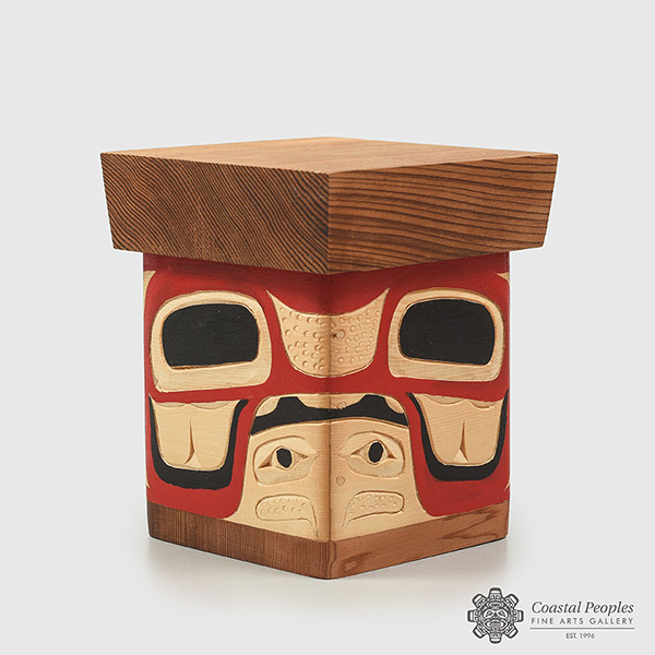 Eagle (Mini) Bentwood Box by Native Artist Joseph Campbell