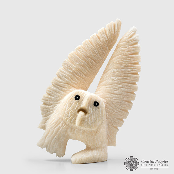 Dancing Owl by Inuit artist Padlaya Qiqtsuq