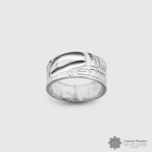 Killerwhale Ring by Native Artist Alvin Adkins