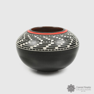 Basket Weave Bowl by Native Artist Patrick Leach