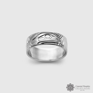 Orca Ring by Native Artist Lloyd Wadhams Jr.