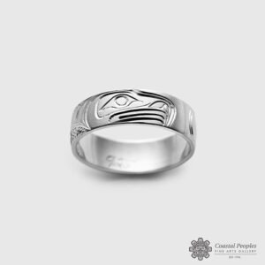 Silver Thunderbird Ring by Native Artist Lloyd Wadhams Jr.