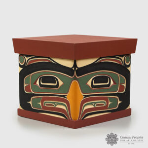 Thunderbird & Killerwhale Bentwood Box by Native Artist Kevin Daniel Cranmer