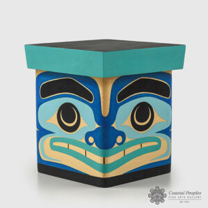 Bear Bentwood Box by Native Artist Adonis David