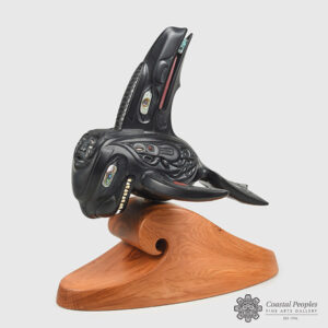 Raven Finned Killerwhale by Native Artist Darrell White