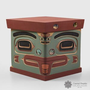 Frog Bentwood Box by Native Artist Kevin Daniel Cranmer