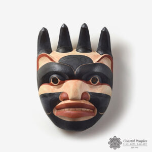 Wood Nunanta Mask by Native Artist Kyle Tallio