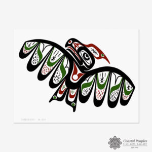 Thunderbird Original Painting by Native Artist Adonis David