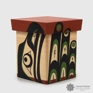 Raven Bentwood Box by Indigenous Artist Adonis David